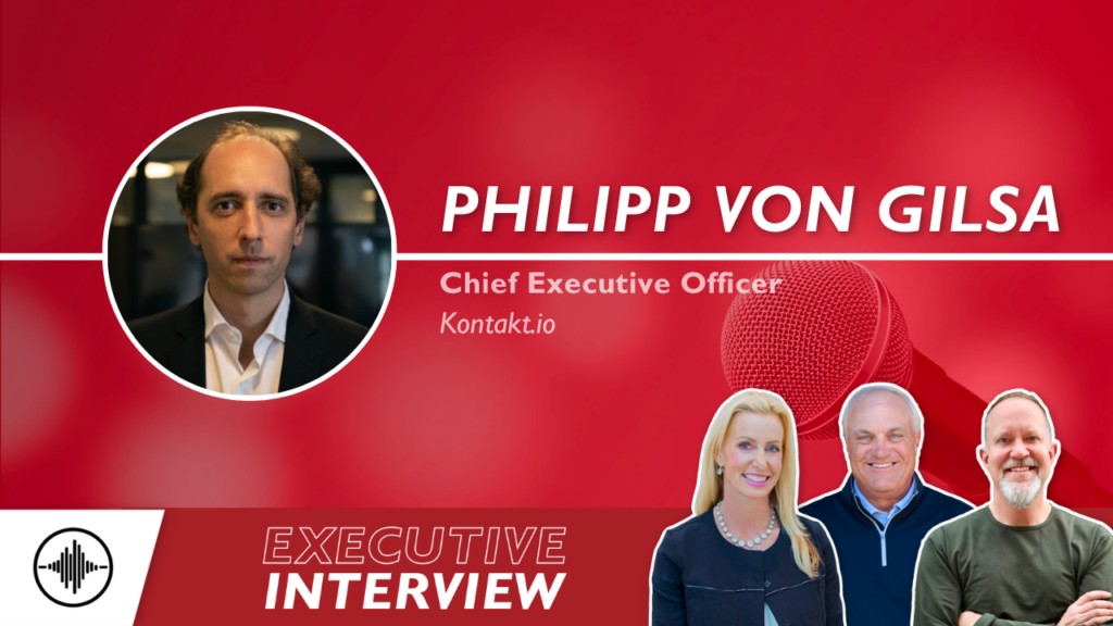 kontakt io CEO Philip Von Gilza at the this week health interview 