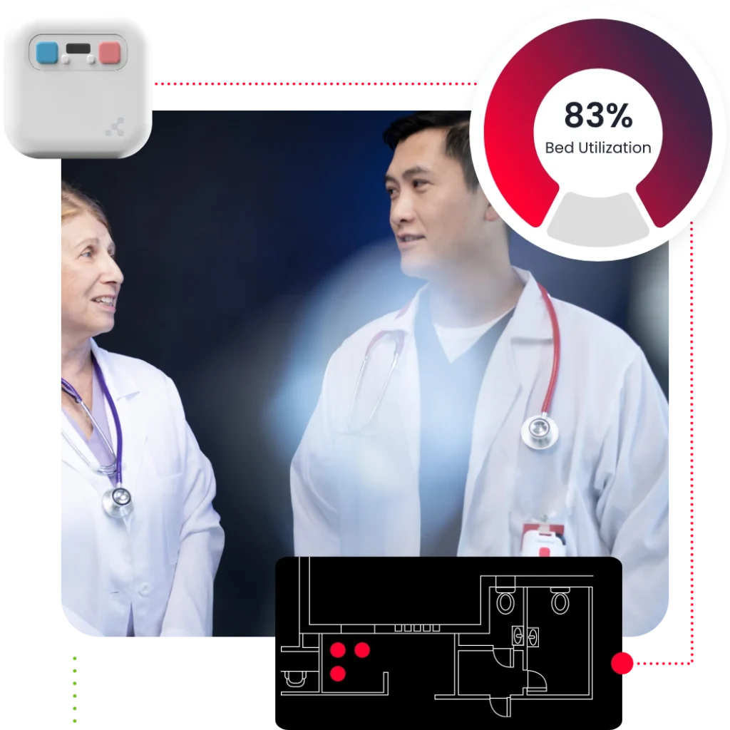 hospital bed utilization with the help of platform