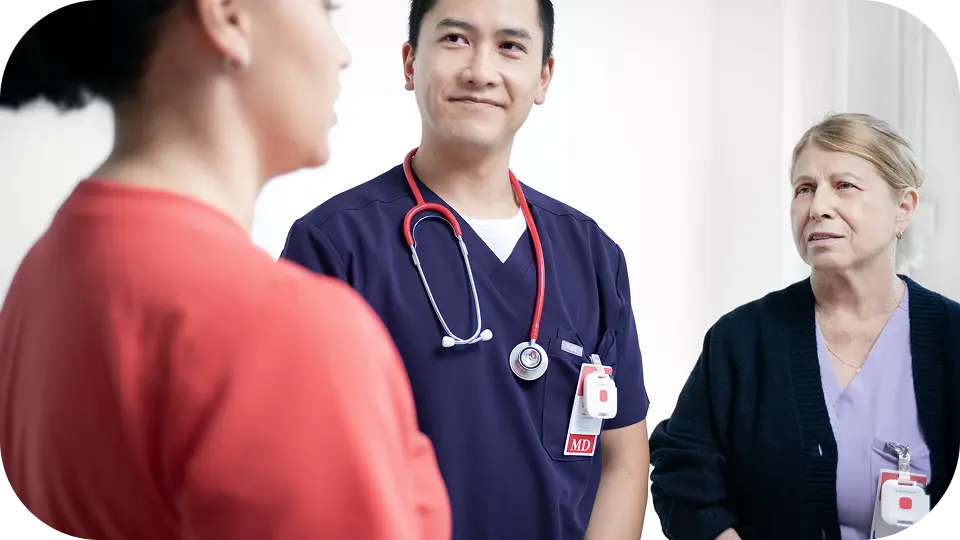 nurses and hospital staff debating about Major Obstacles to Staff Safety Rollouts