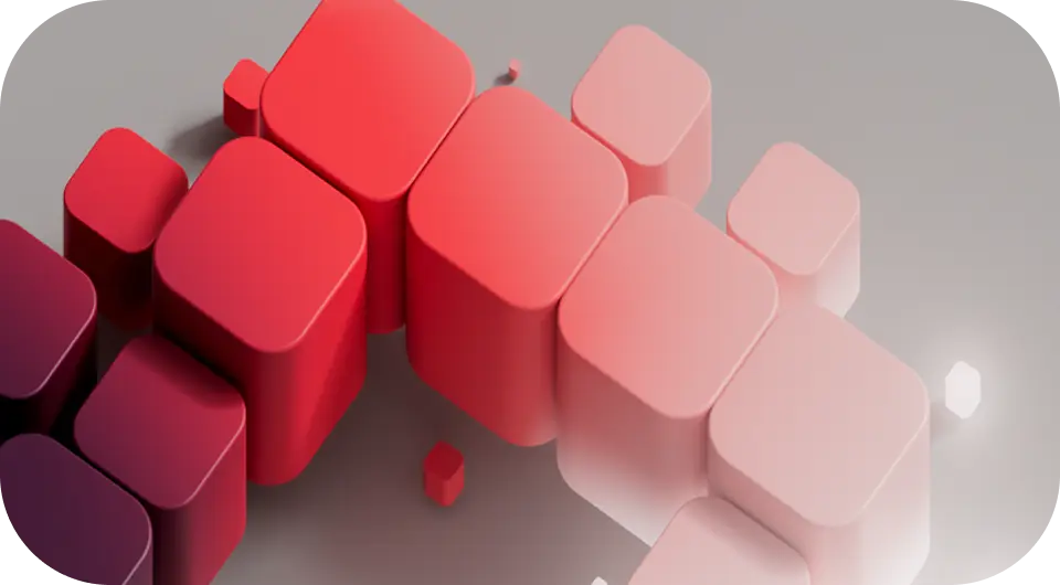 kontakt io abstract cubes background
