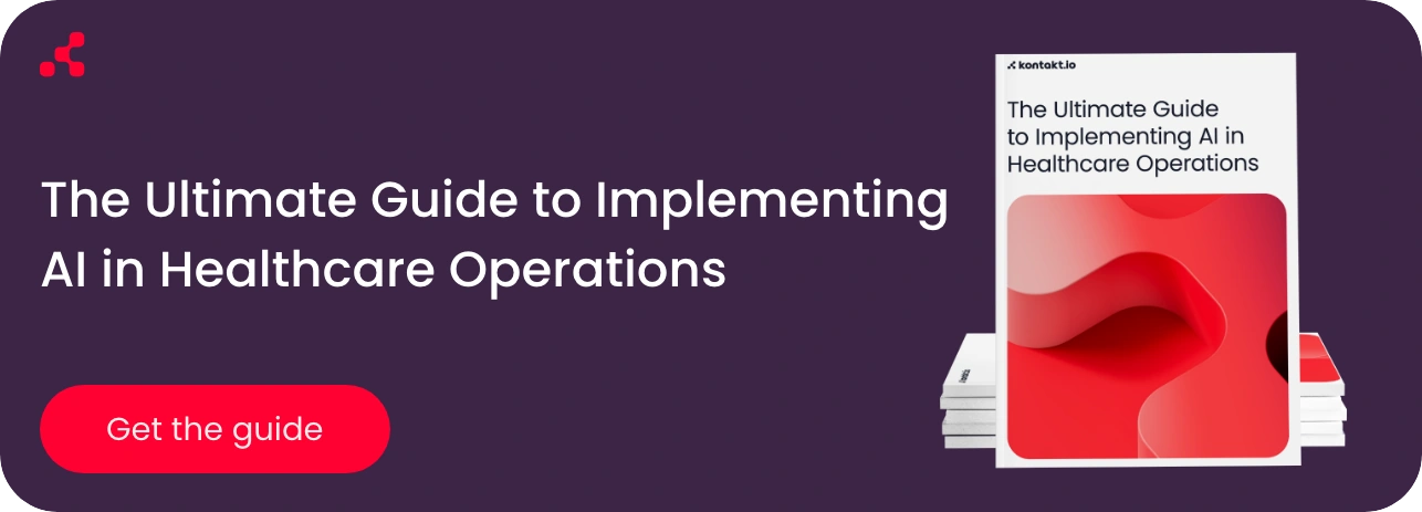 Ai implementation Guide for hospitals banner