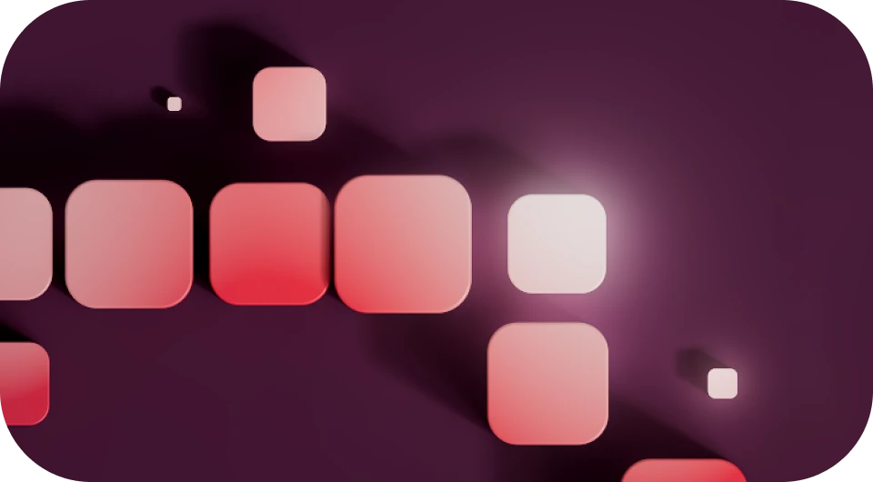 kontakt io abstract cubes background