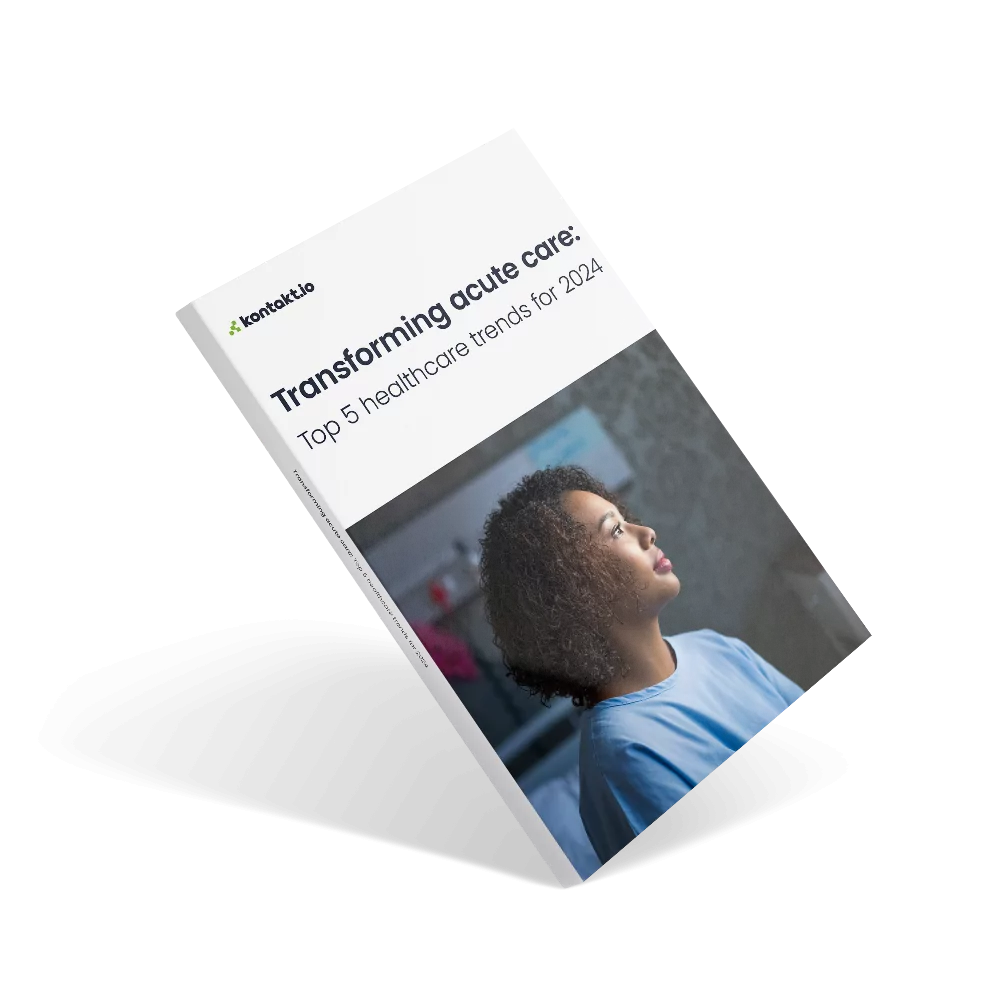 Transforming acute care: Top 5 healthcare trends for 2024 whitepaper